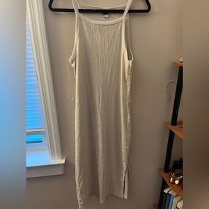 Tan Old Navy Halter Dress